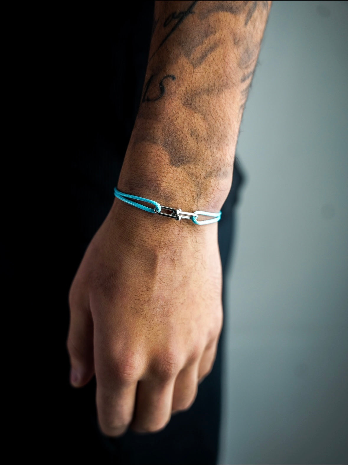 Cord Bracelet Silver