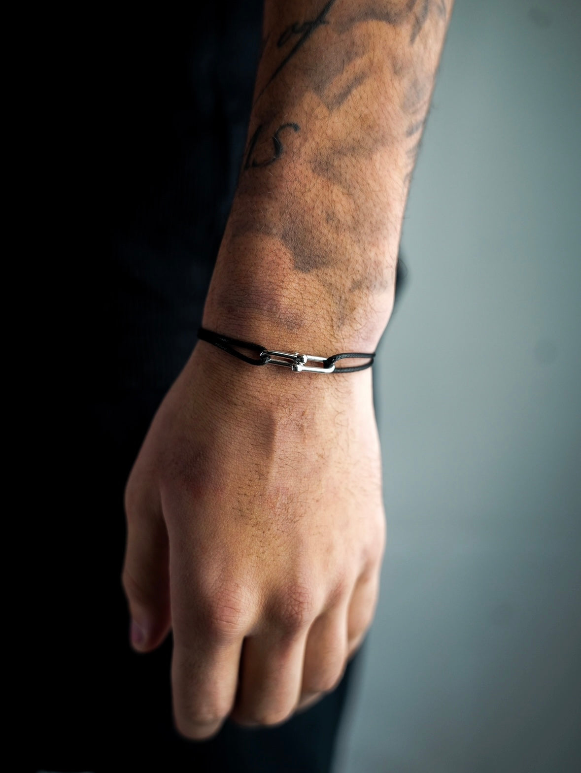 Cord Bracelet Silver