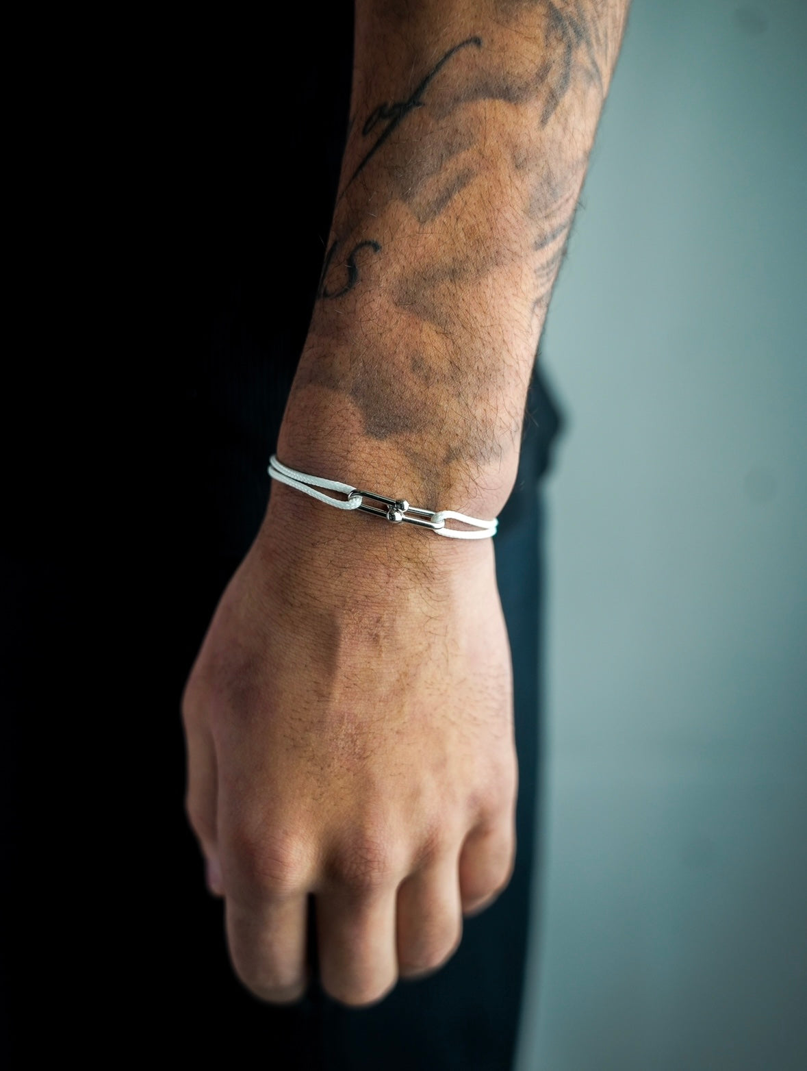 Cord Bracelet Silver