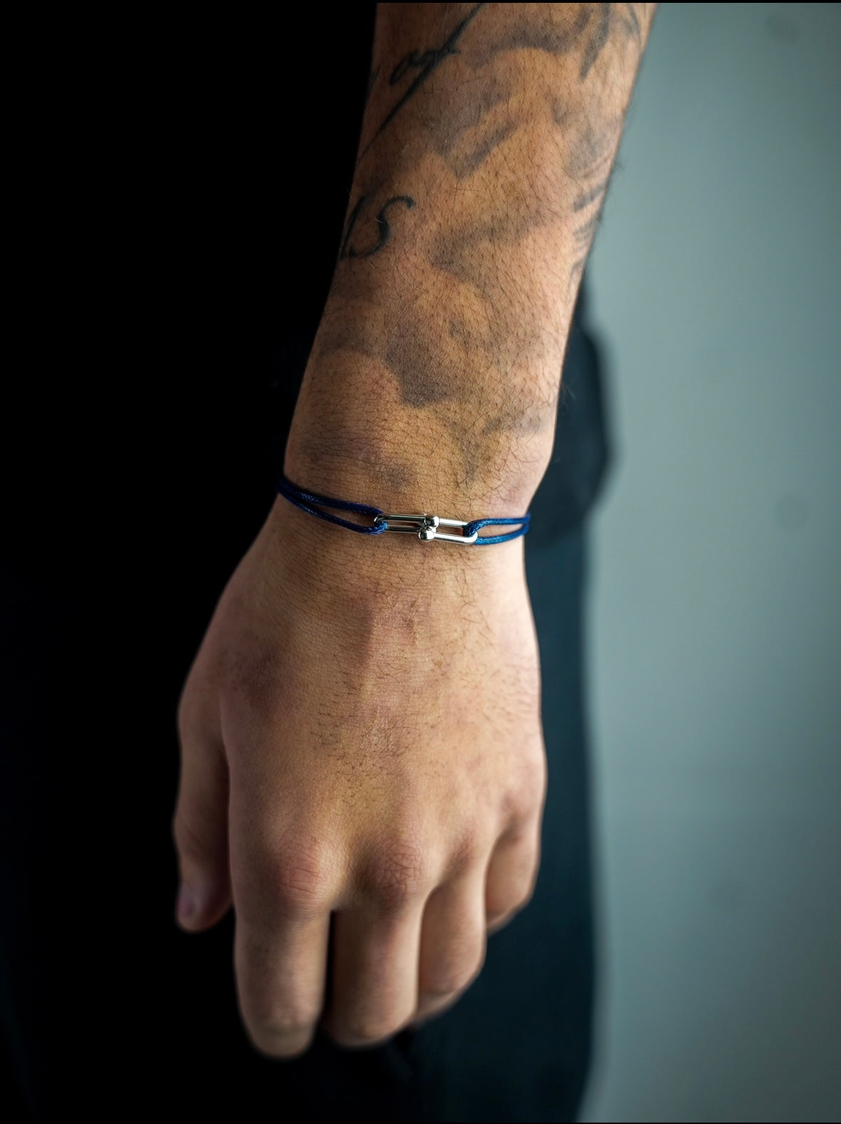 Cord Bracelet Silver