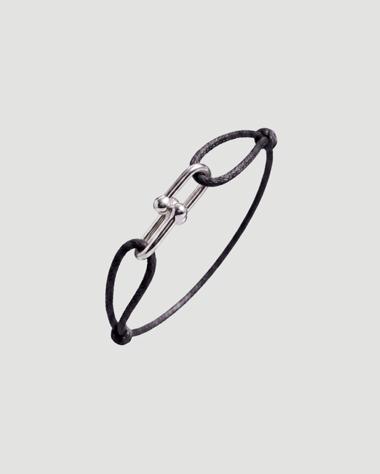 Cord Bracelet Silver