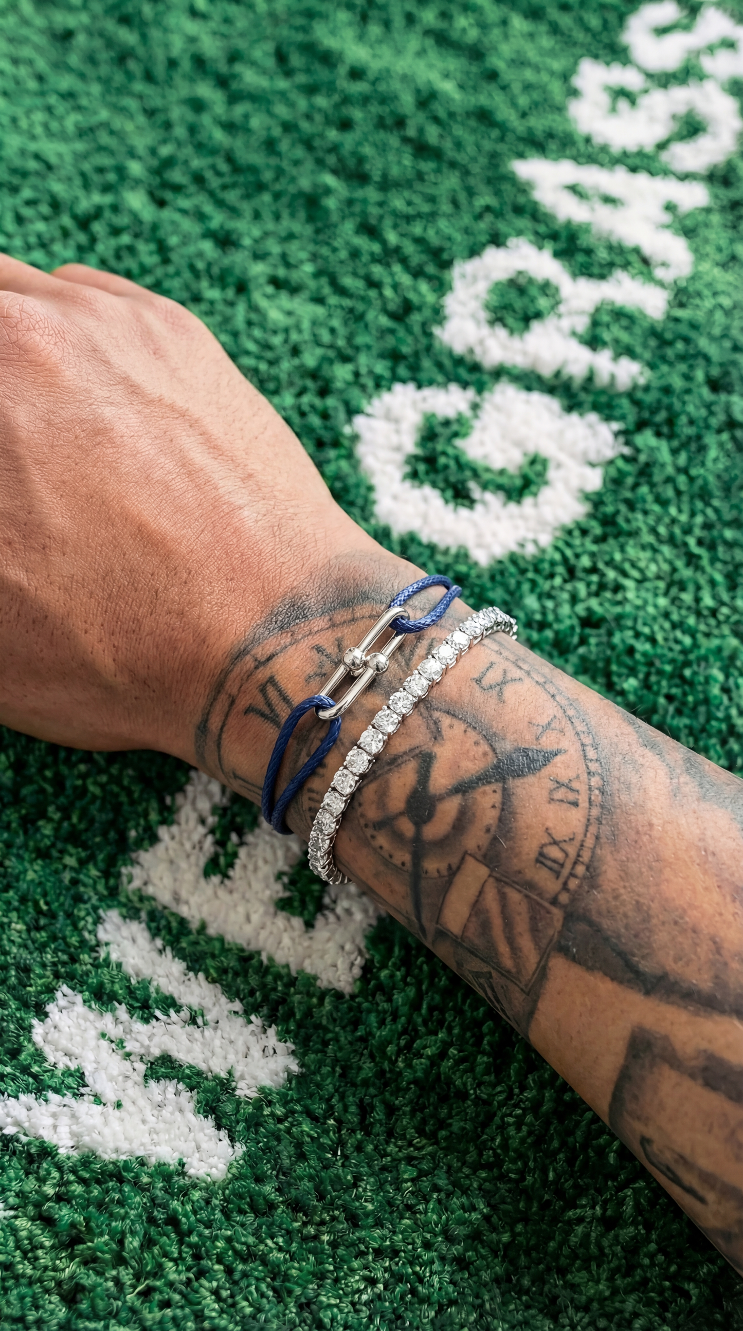 Cord Bracelet Silver