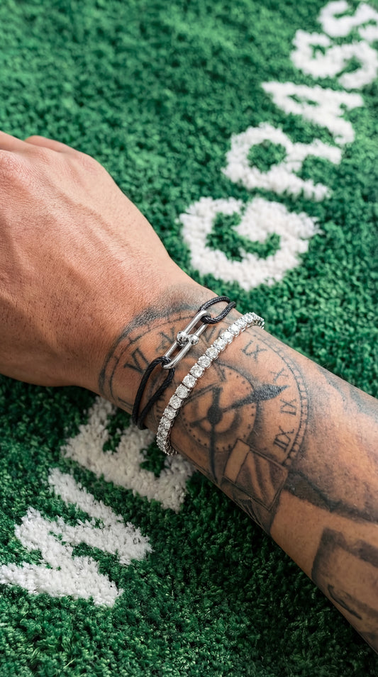 Cord Bracelet Silver