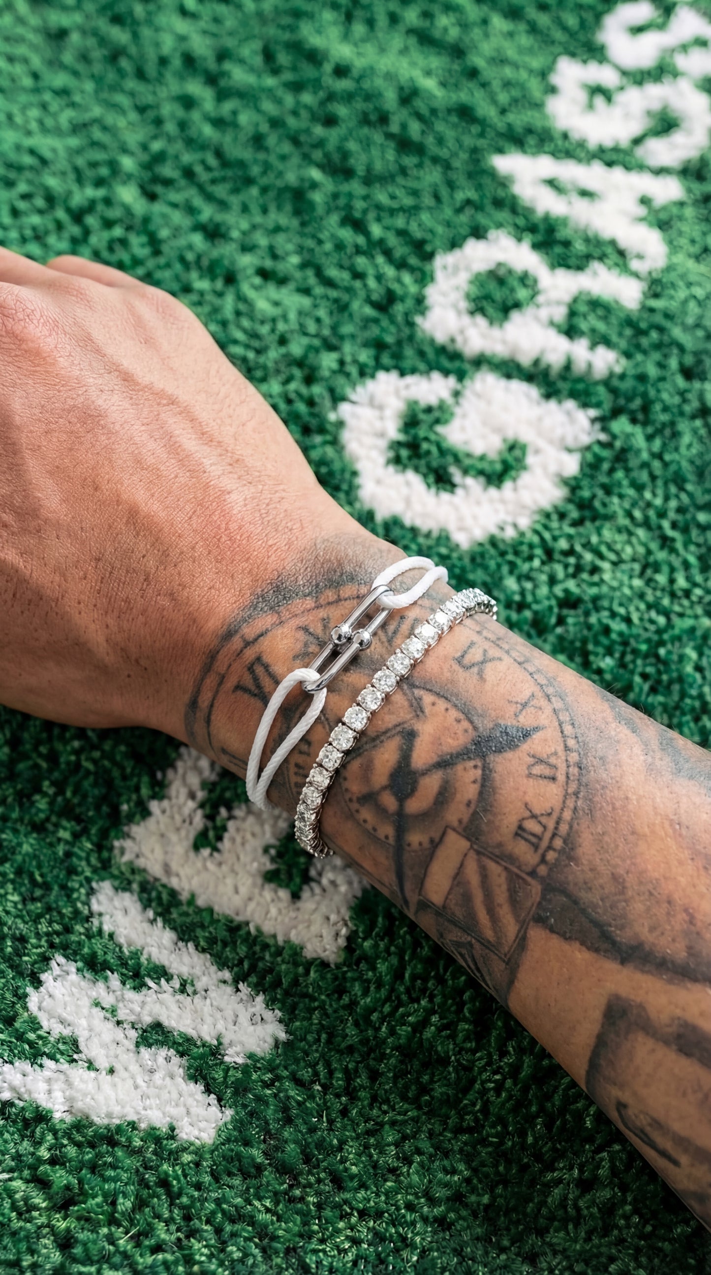 Cord Bracelet Silver