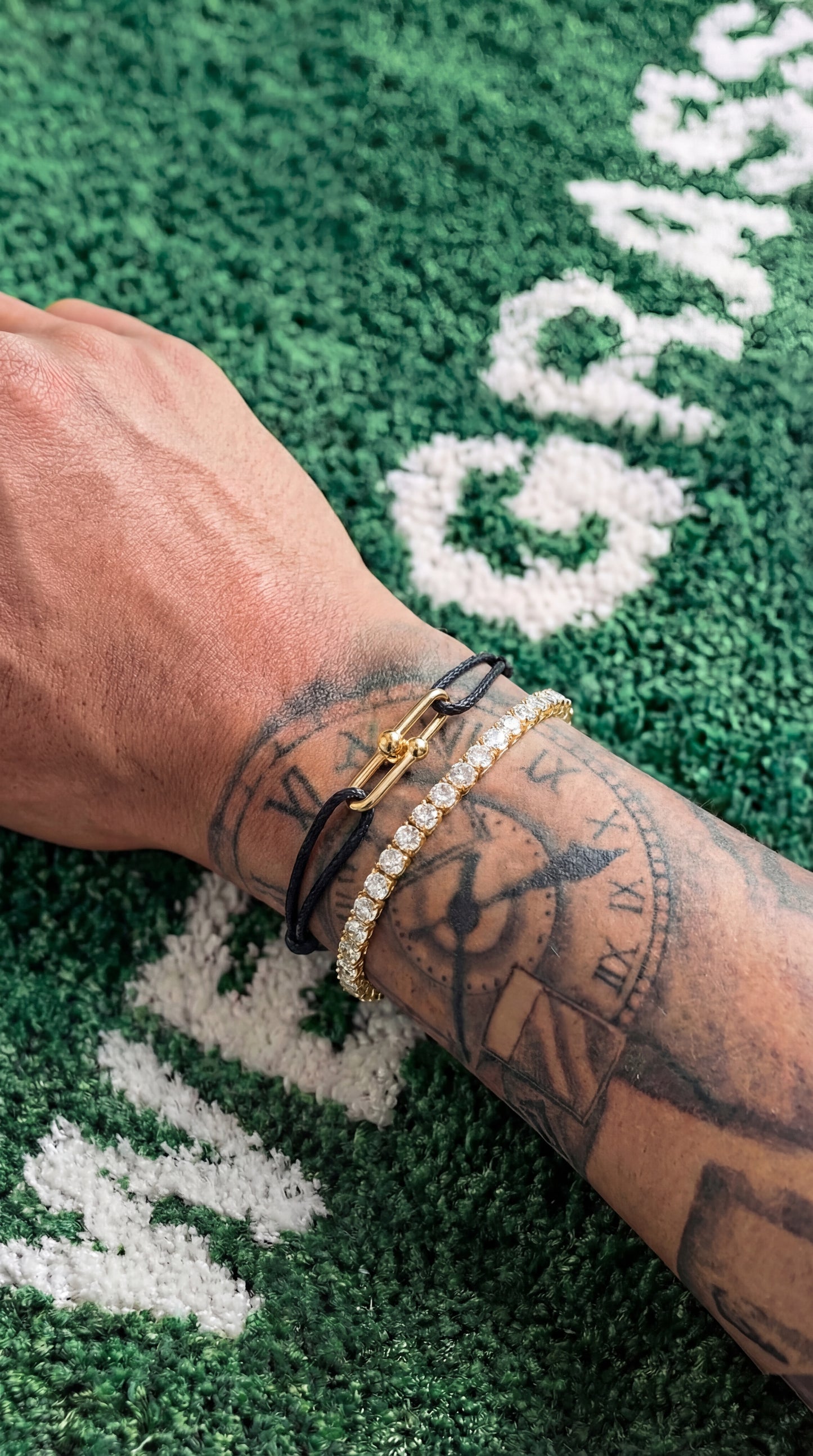 Cord Bracelet Gold